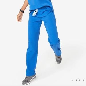 Women’s FIGS Livingston Blue Scrub Pant Large